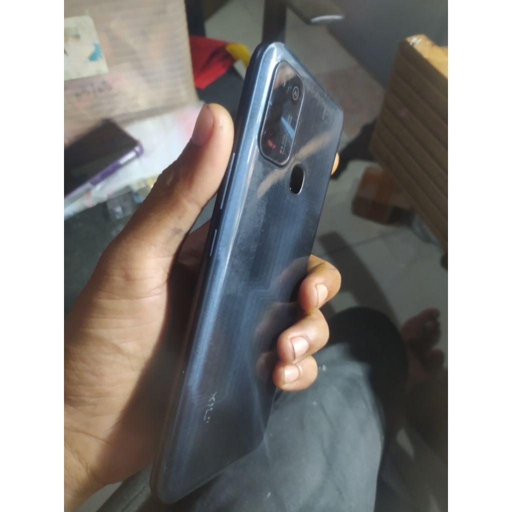bacdor belakang Infinix HOT11 play bekas copotan bagus presisi
