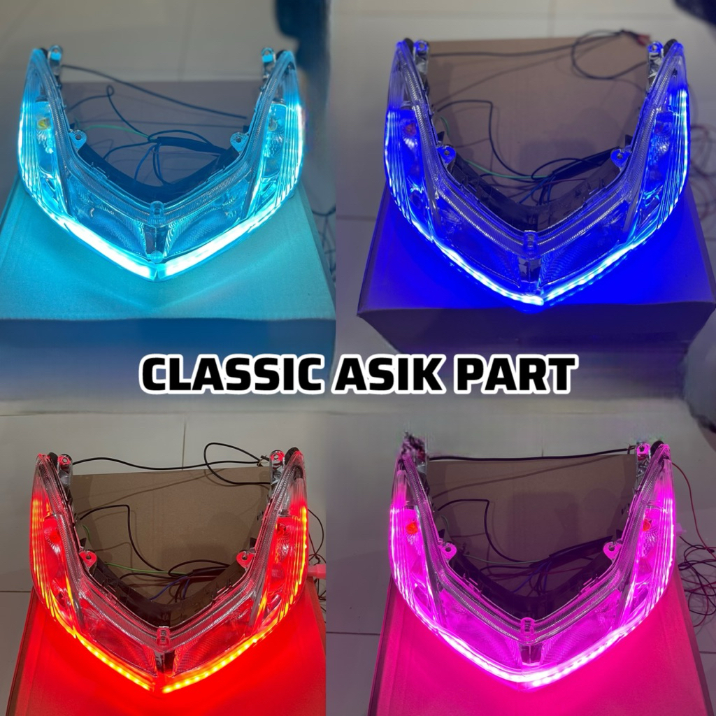 Lampu Sen Sein Mio New Smile Custom alis running dan sein tinggal pasang