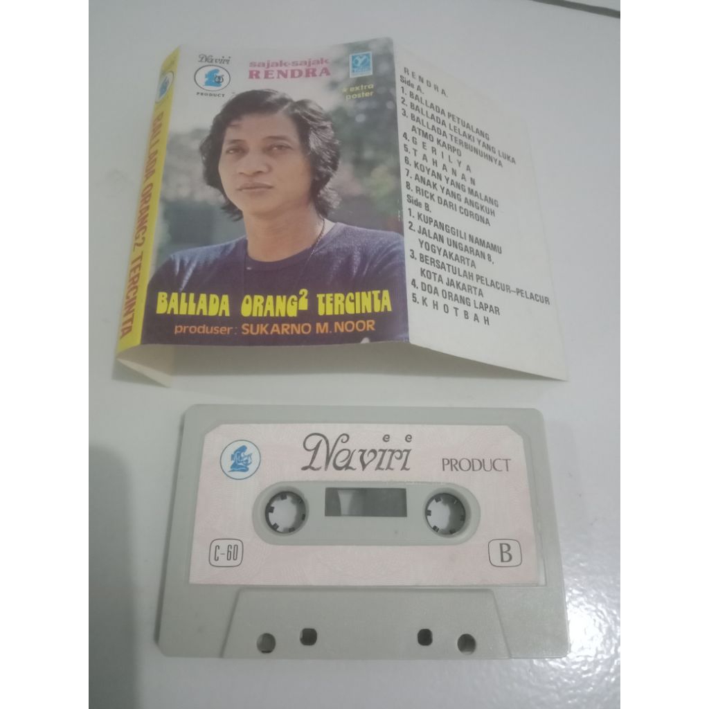 Kaset Pita WS Rendra Balada Orang Orang Tercinta