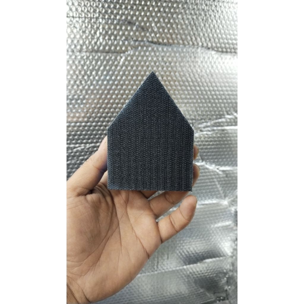 Bakingpad Segitiga Untuk mini Orbital sander Custom