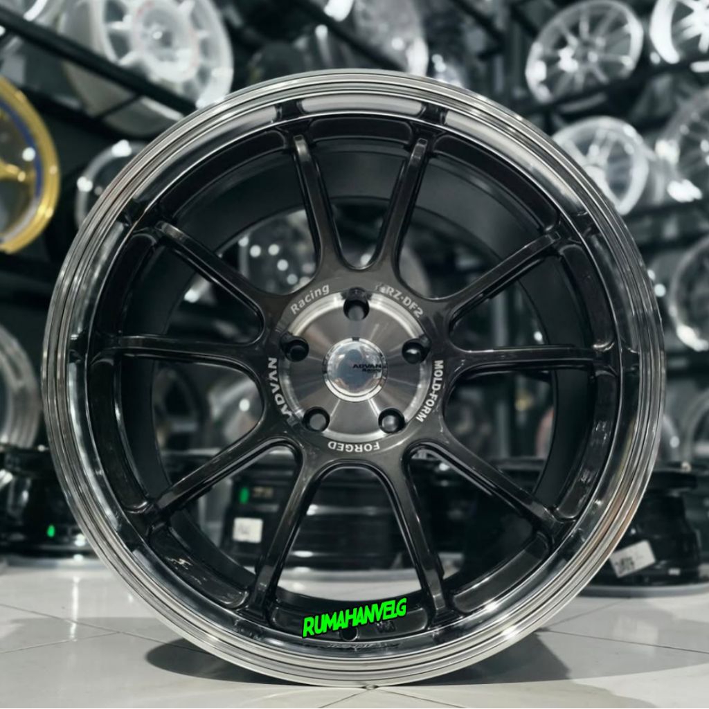 velg advan rzdf2 flow forming r18 lebar 9,5 pcd 5x114,3 et 25 velg mobil ring 18 pnp mobil Innova re
