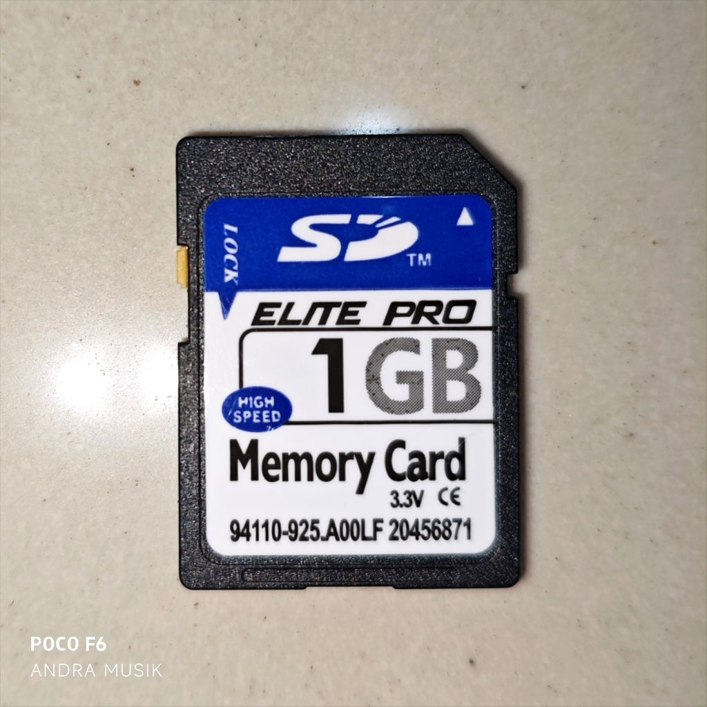 Elit Pro Memori SD card 1GB Cip Keyboard Memory chip Camera Laptop KN 2400 2600 7000 KORG pa500
