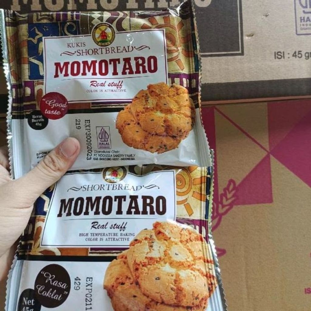Momotaro Cookies Shortbread Aoka 1 Keping
