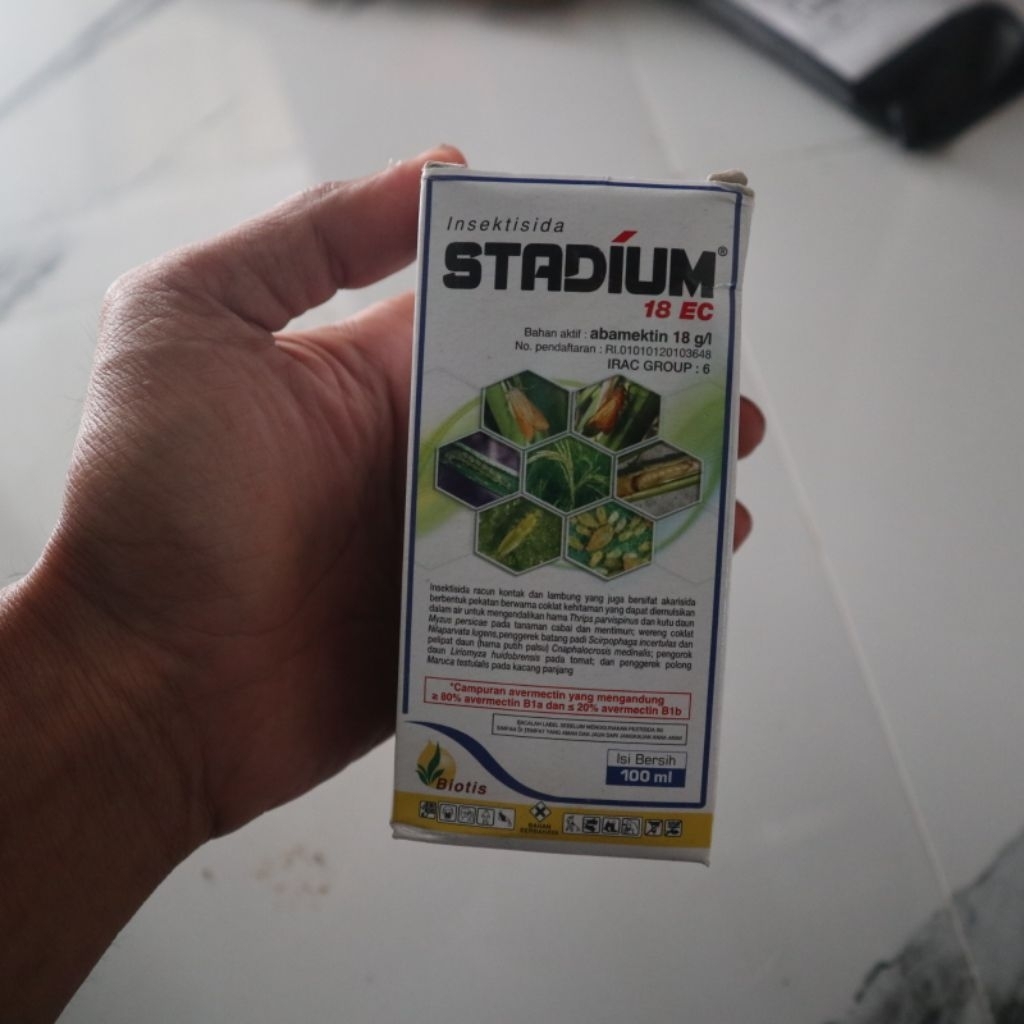 Insektisida Abamektin 100ML - Efektif, Sistemik, Pengendali Tungau