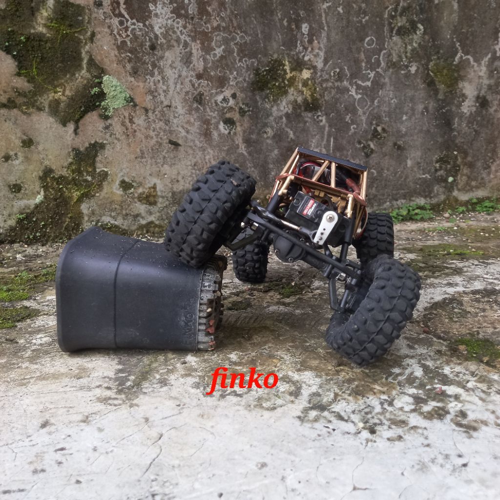 ARTR RC Ldrc 1/18 LD18499 mini crawler upgrade brushless. spek baca deskripsi