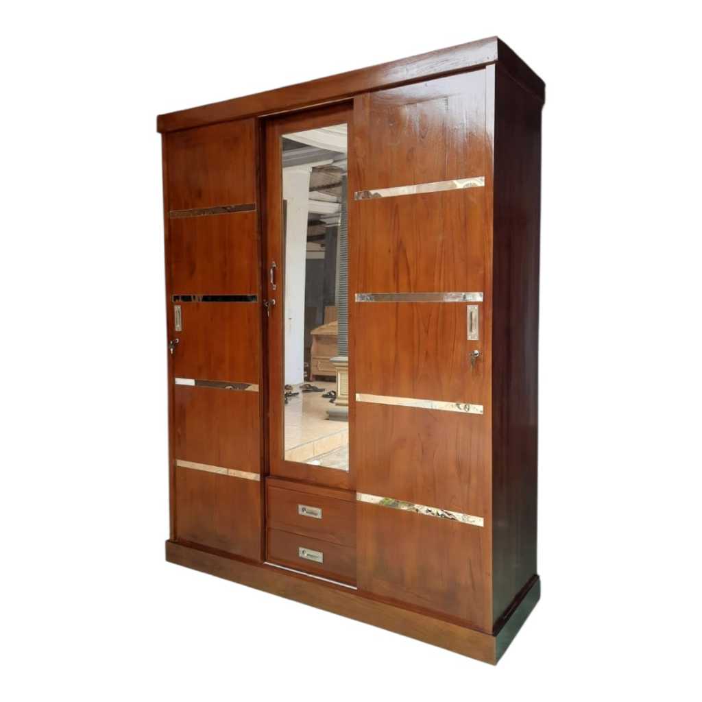 Lemari Full kayu Jati / Sledding / Lemari Jati / Furniture Jati / kayu jati