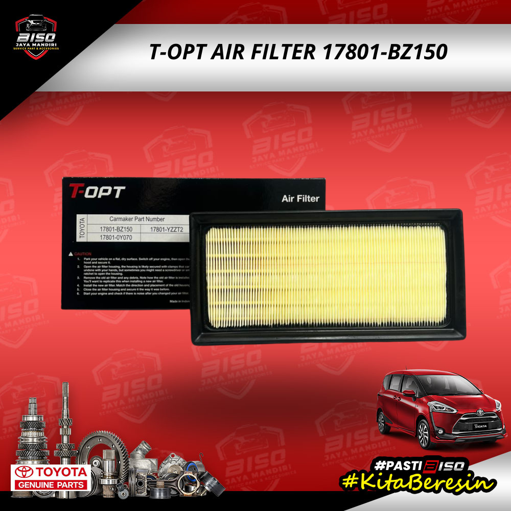 T-OPT AIR FILTER 17801-BZ050