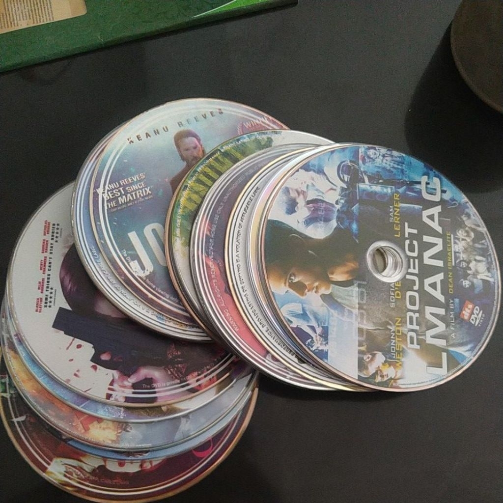 piringan dvd bekas untuk diy kerajinan tangan