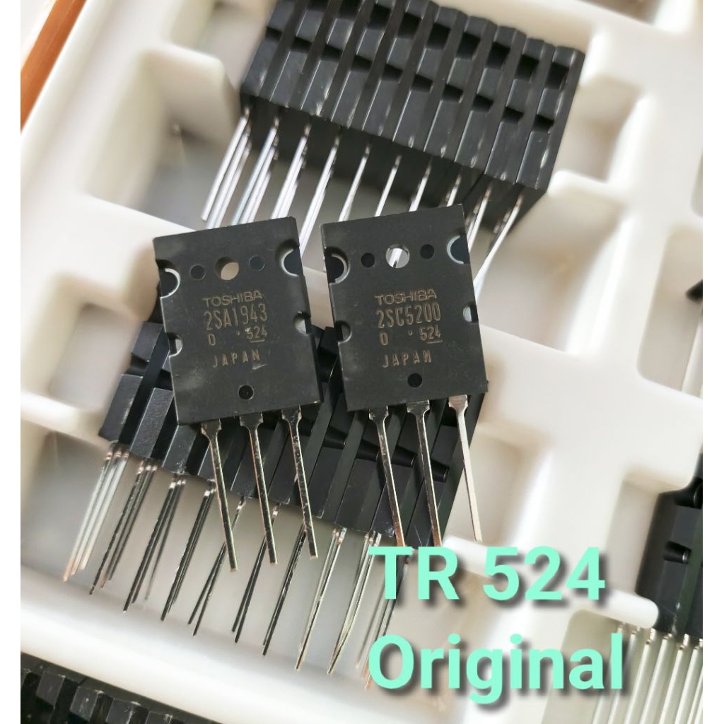 TRANSISTOR TOSHIBA LOT 524 ORIGINAL free karet isolator