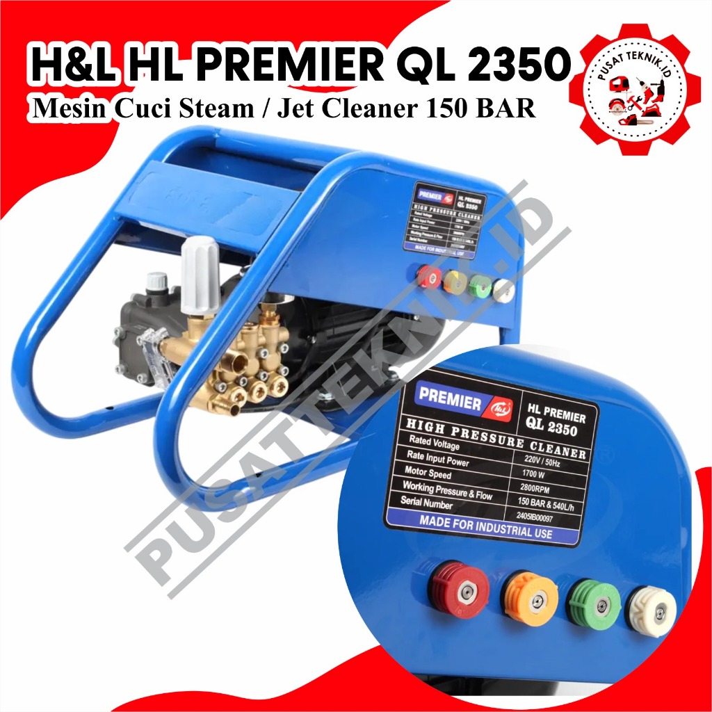 HNL QL2350 Jet Cleaner Mesin Pembersih Kendaraan AC H&L QL 2350 Alat Cuci Stim QL-2350