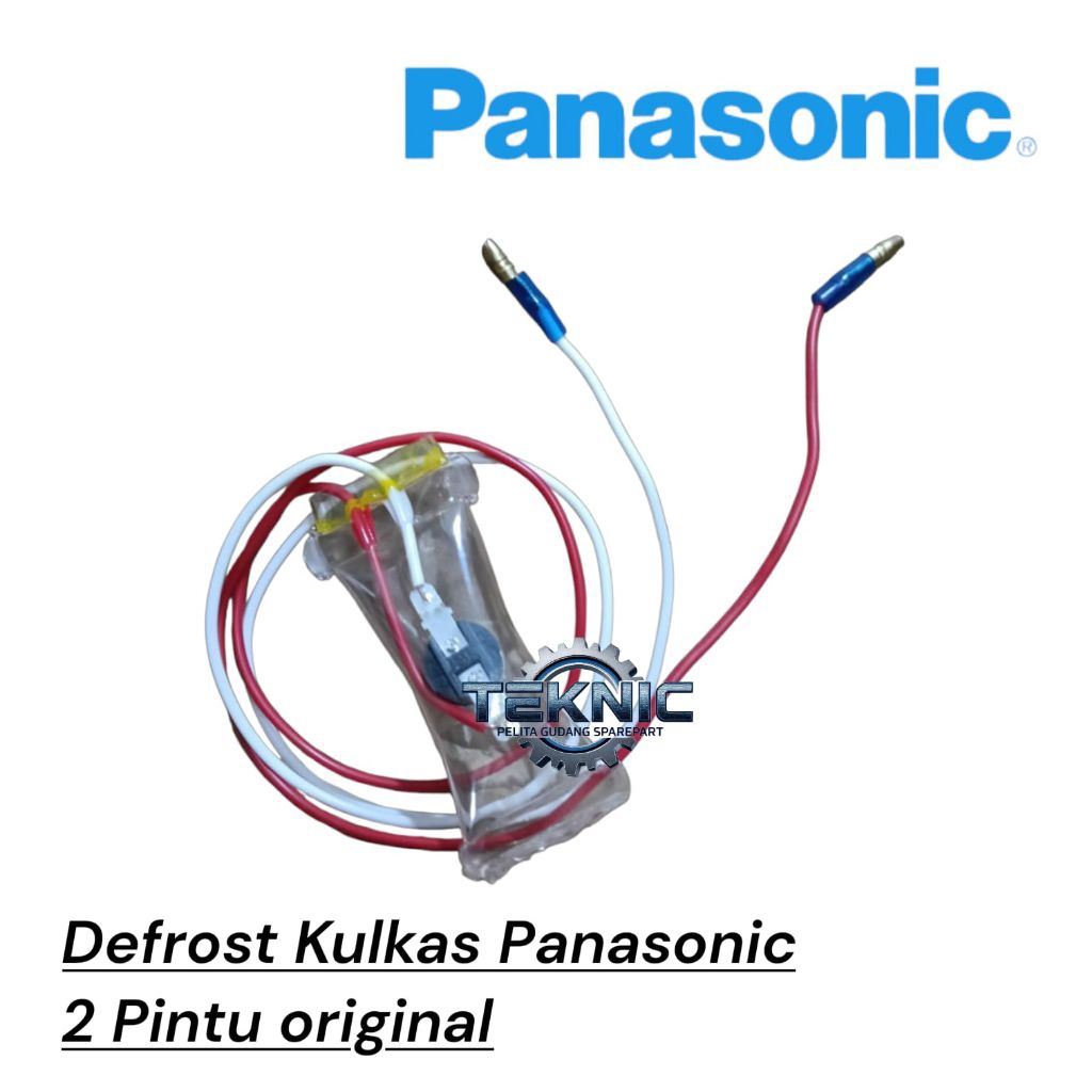 Bimetal Defrost Dingin Kulkas Panasonic 2 Pintu Evaporator