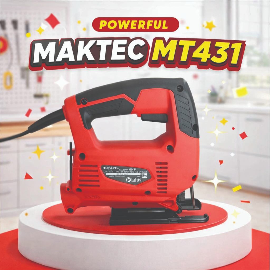 Makita MT431 Jigsaw Mesin Gergaji Potong Kayu Maktec MT 431 Jig Saw 450W