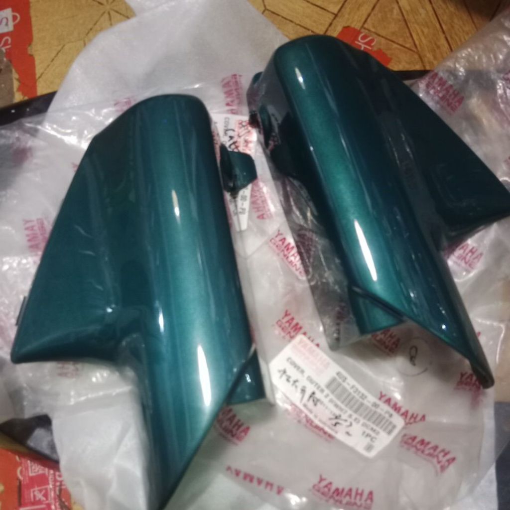 cover tutup shock fizr hijau caltex original