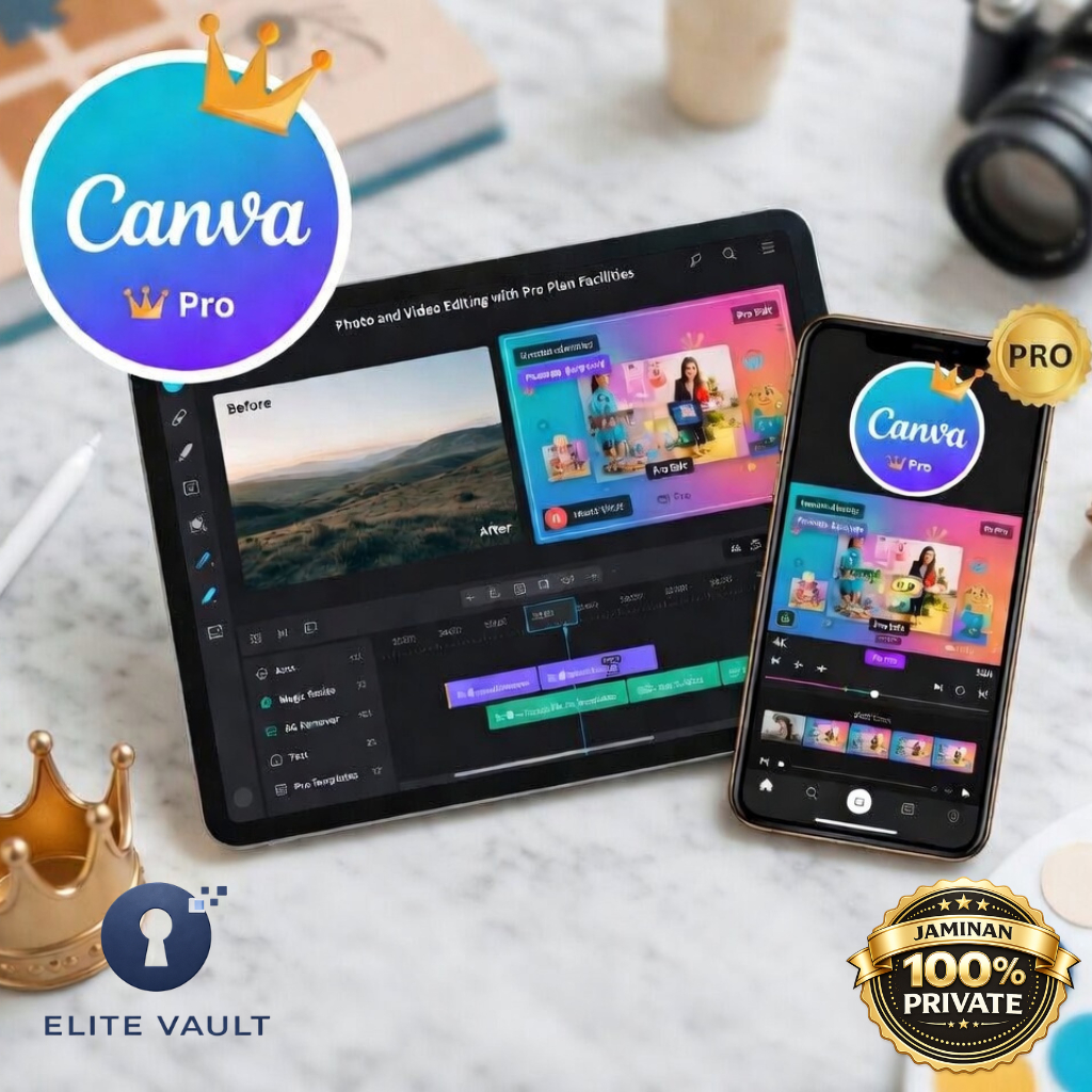 10000++ Template Canva Pro Premium Editing Video Dan Foto Gambar Private Bergaransi 100%