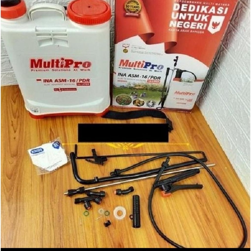 mesin semprot hama manual 16L multipro / semprotan sprayer gendong
