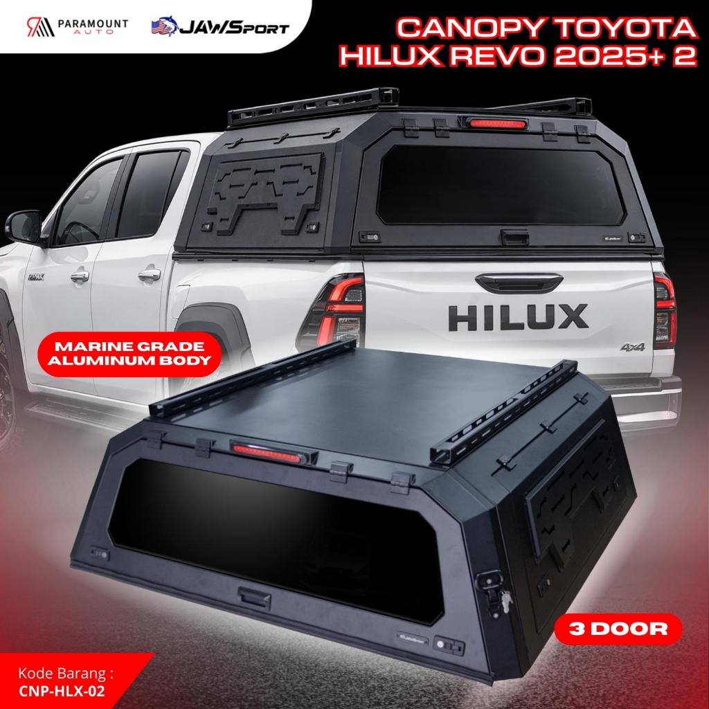 Canopy Toyota Hilux Revo 2025+ Aluminum 3 Door Hardtop Hilux Pickup Canopy