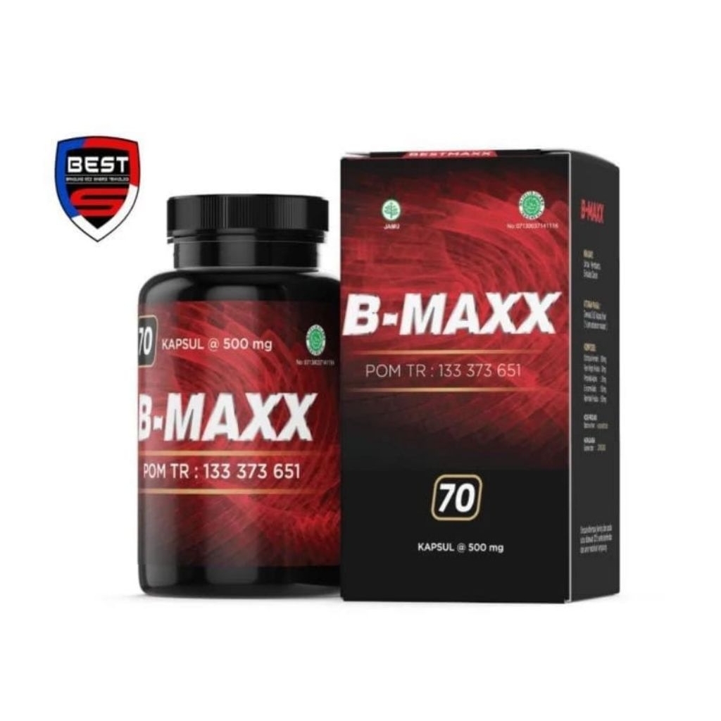 B Maxx Original 100% Bpom 1 Box 70 Kapsul