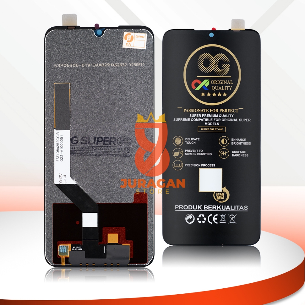 LCD TOUCHSCREEN XIAOMI REDMI NOTE 7 - LCD REDMI NOTE 7 PRO - NOTE 7S COMPLETE ORIGINAL