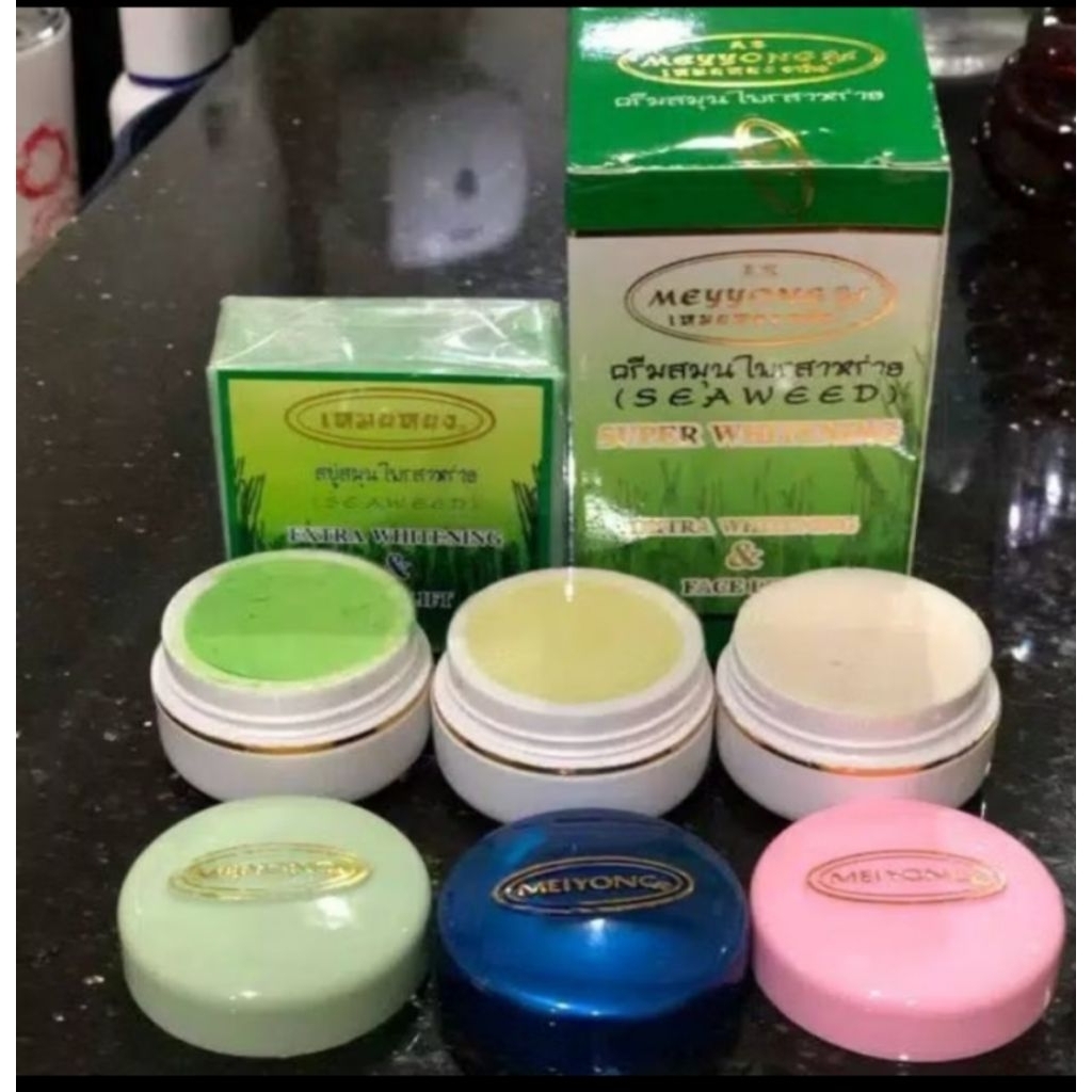 Mayong cream sunblock & sabun blackgingseng thailand ori