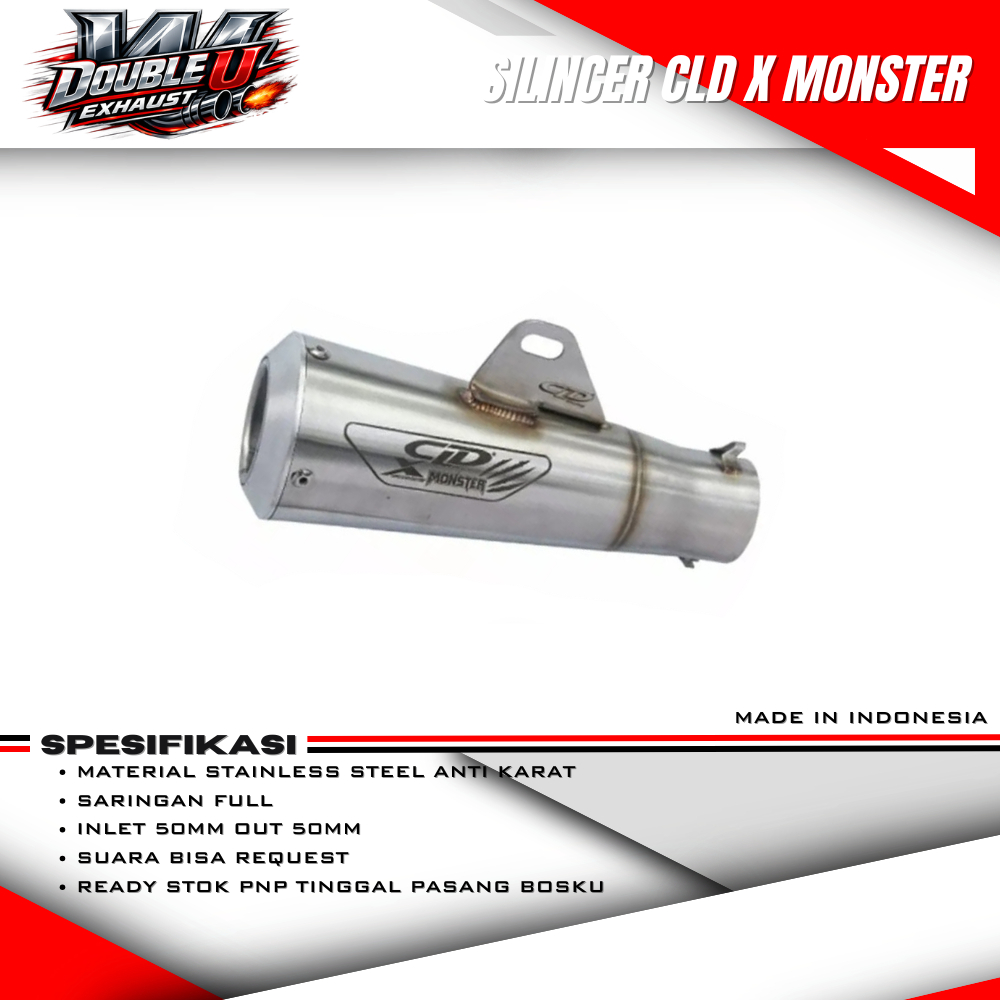 silincer cld x monster series inlet 50mm