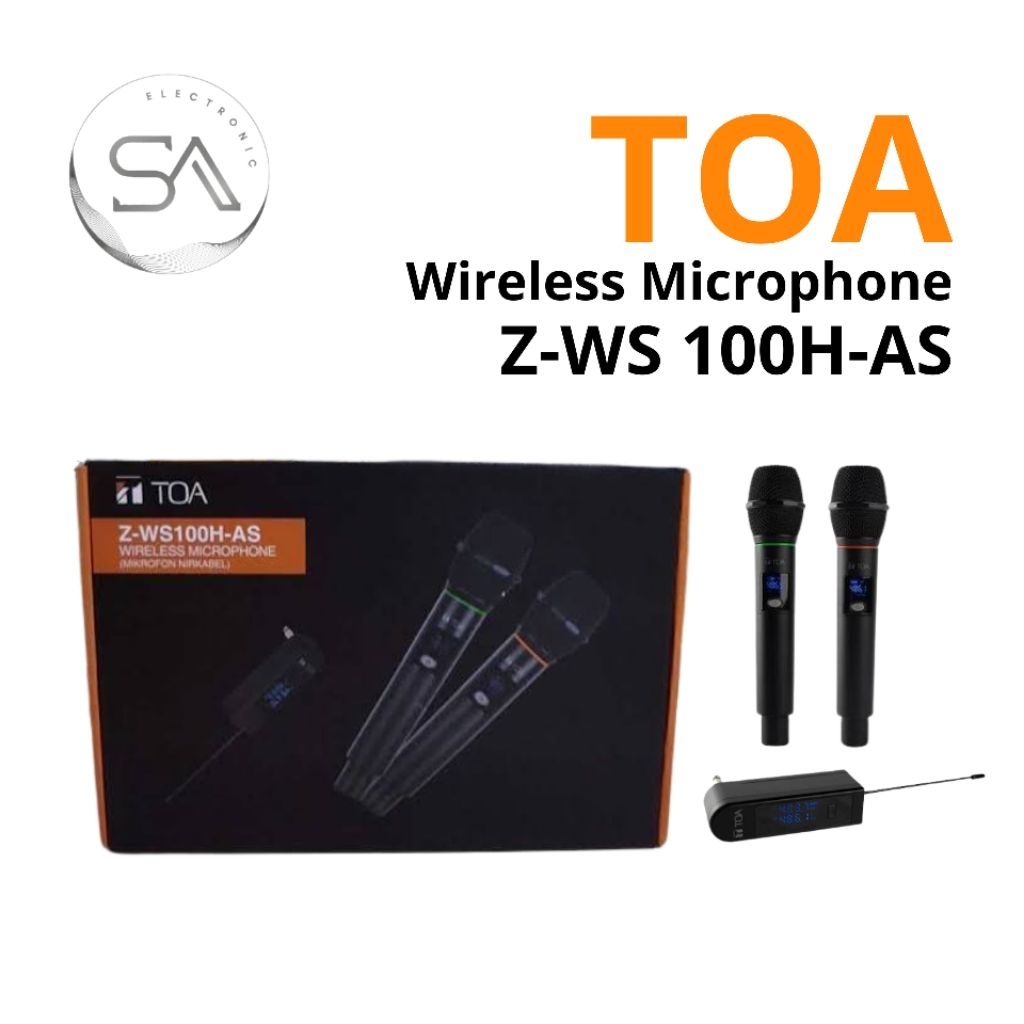 Surya Agung TOA Wireless Microphone ZWS 100 H AS
