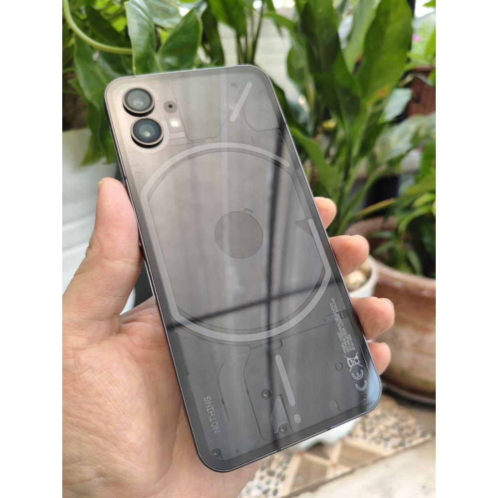 Nothing Phone 1 Second 8/128 Fullset Bea Cukai Sinyal Permanen On Siap pakai Tangan Pertama Normal 1