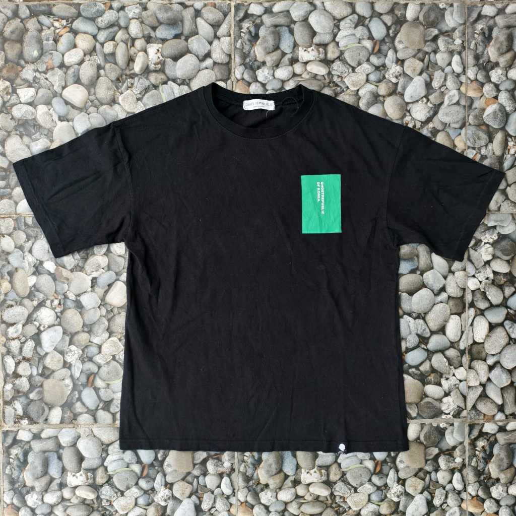 Kaos Ghost Republic Korea Hitam