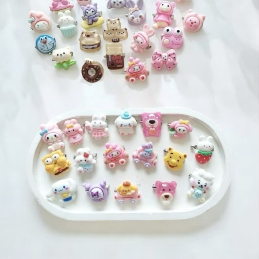 Bros dagu / pin hijab / bros karakter / Bros Pin / Pin resin / Bros baju / Bros Hijab /Bros Bunga / 