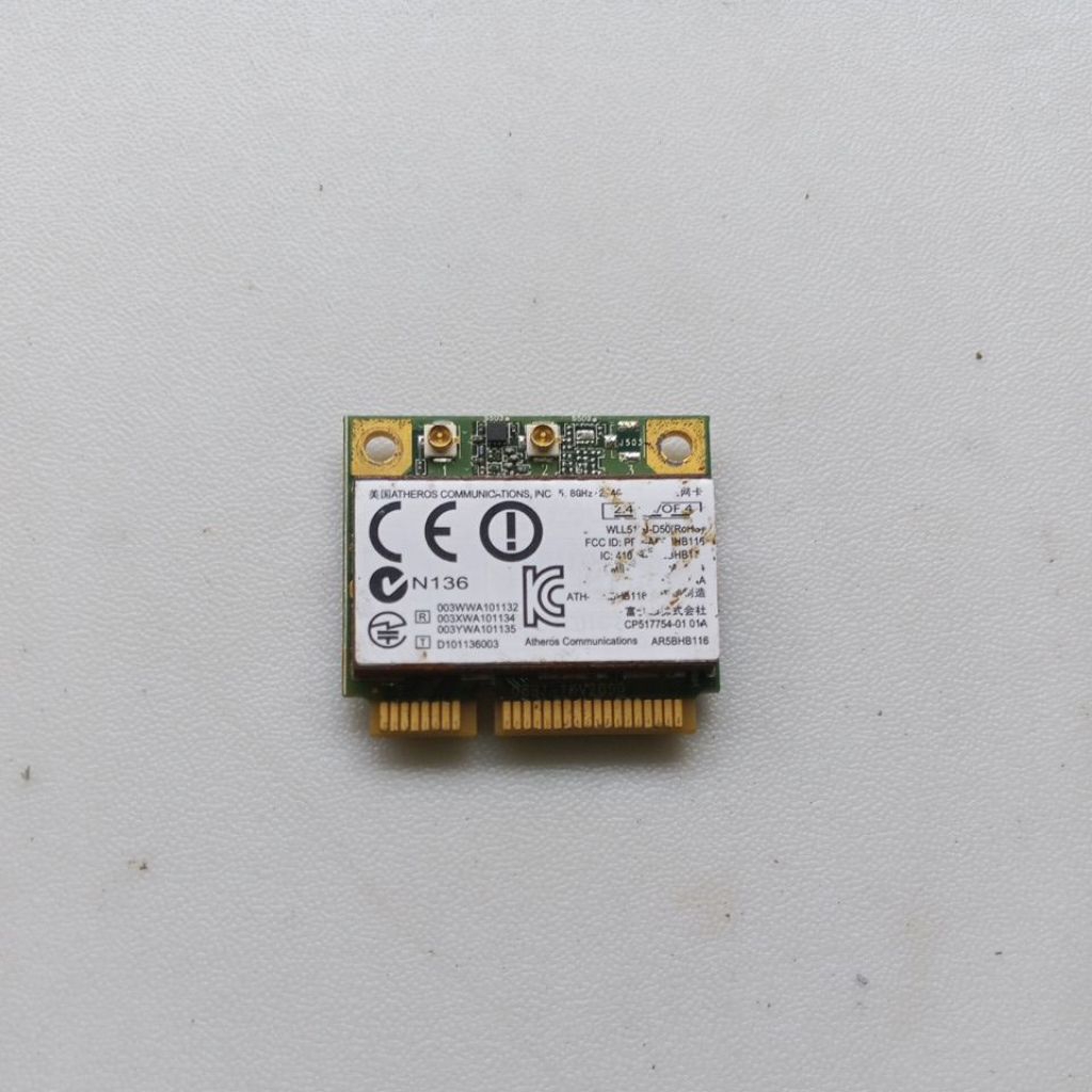 WiFi Card Laptop Toshiba dynabook Satelite B551/E