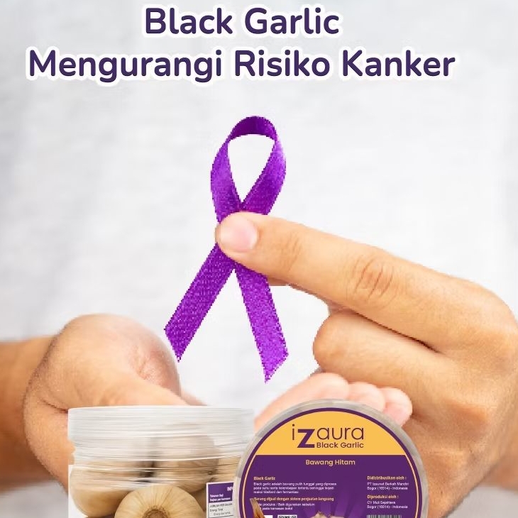 iZaura Black Garlic Bawang Tunggal Solusi Sehat Jantung Kolesterol