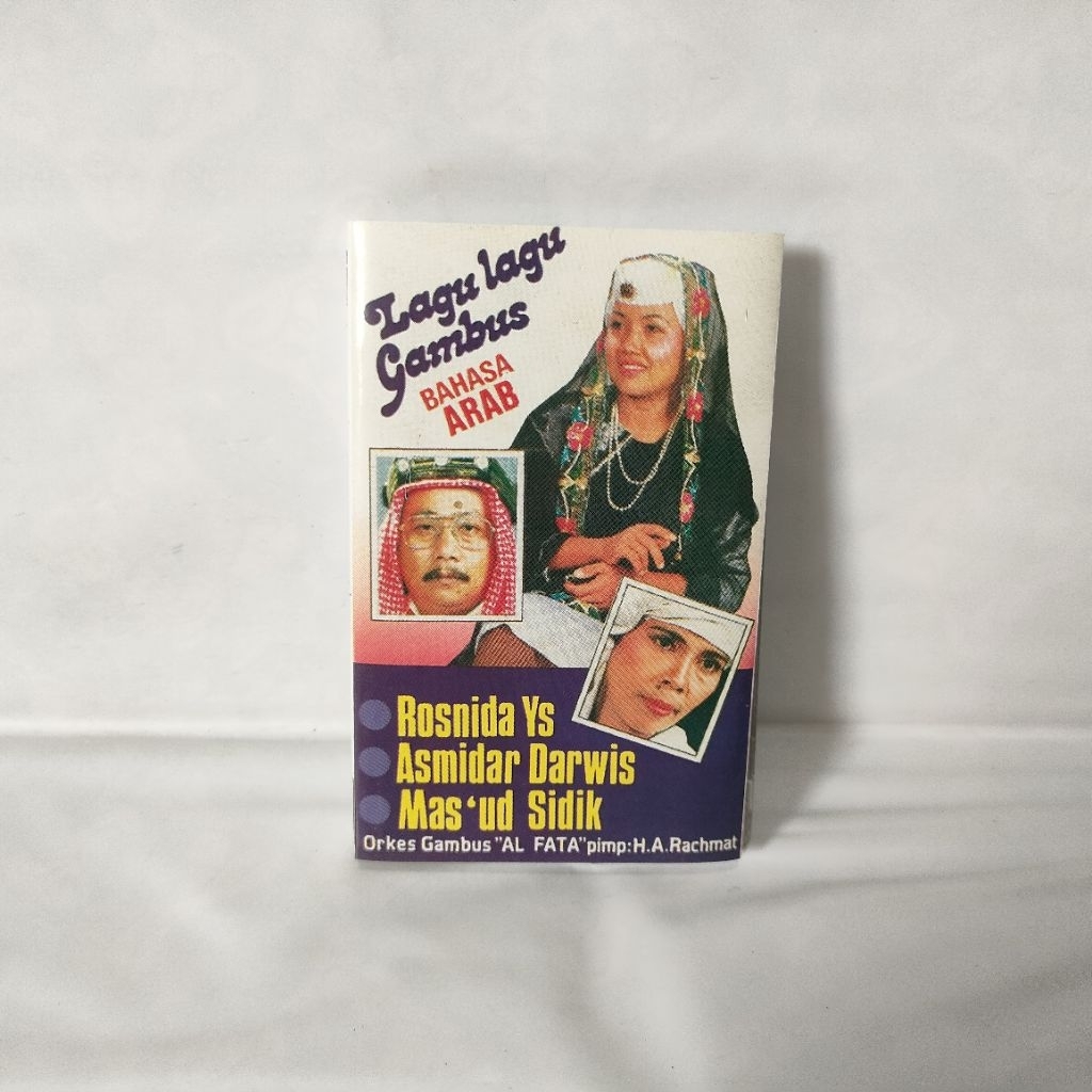 Kaset Pita Lagu-lagu Gambus Bahasa Arab - Rosnida Ys / Asmidar Darwis