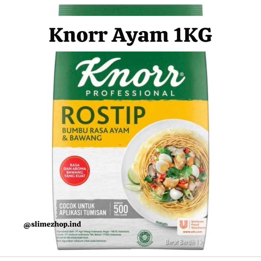 Knor Rostip 1KG / Bumbu Penyedap Knorr Rostip Ayam dan Bawang