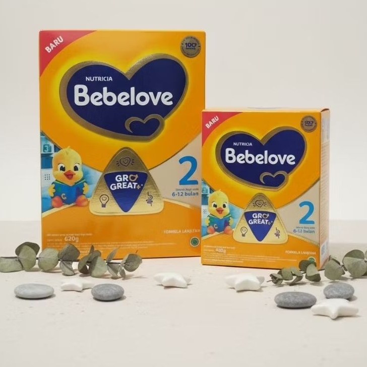 Susu Formula Bebelove 2 Untuk Usia 6-12 Bulan 350gr, 400gr, 600gr