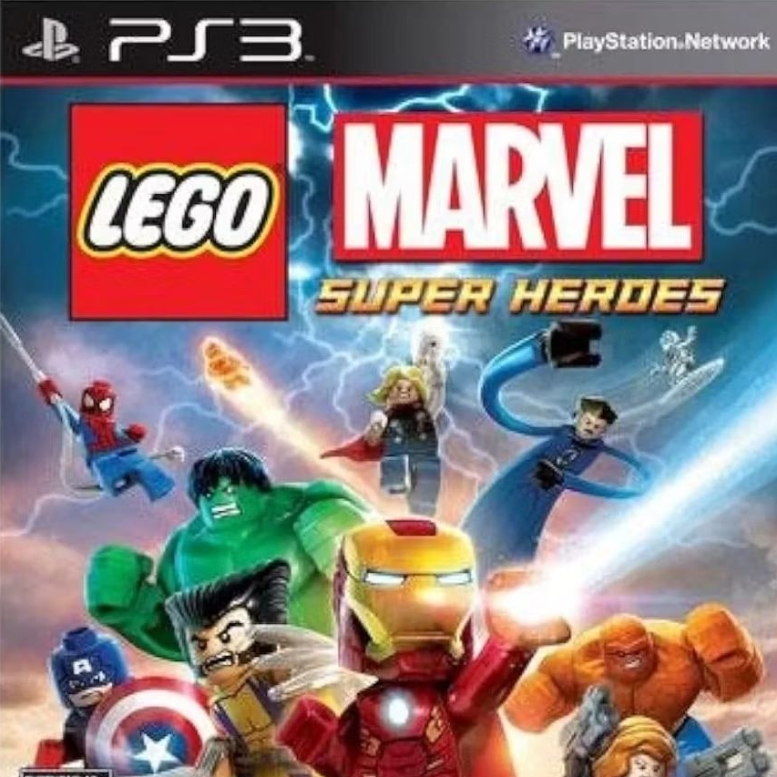 DVD Game PS3 Hen/CFW Lego Marvel Super Heroes +DLC