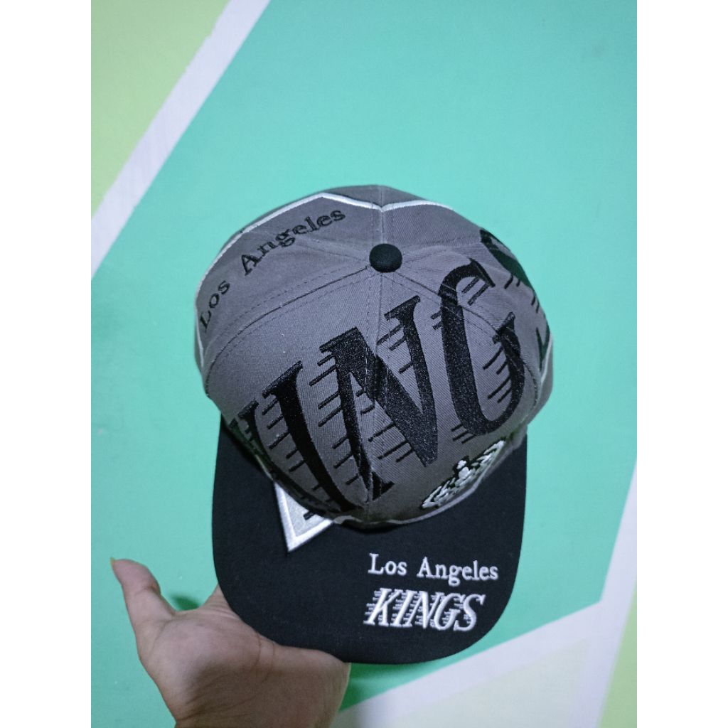 Topi Snapback Kings Grey Big Logo