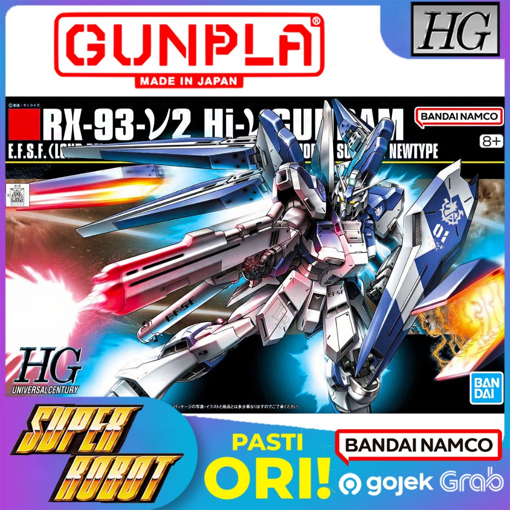 BANDAI HG RX-93-v2 Hi Nu Gundam / Hi-v Gundam - HGUC