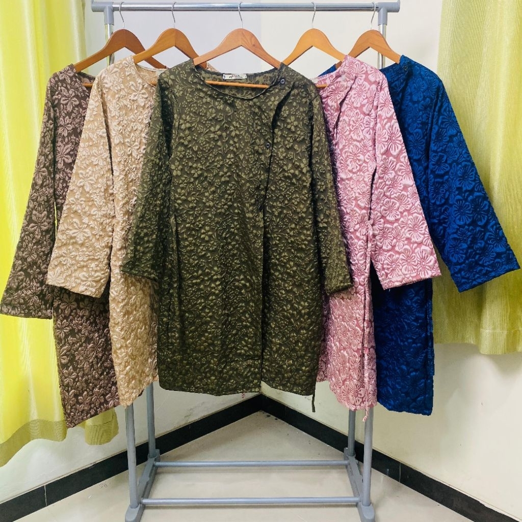 ALYA TUNIK BY ASNA/TUNIK FUKURO/TREND TUNIK JANGGAN/ATASAN WANITA LENGAN PANJANG/TUNIK/COD/JUMBO/STA