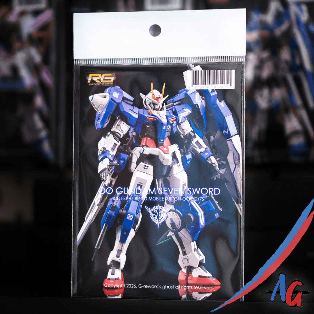 G-Rework RG Gundam 00 Seven Sword Water Slide Decal Sticker