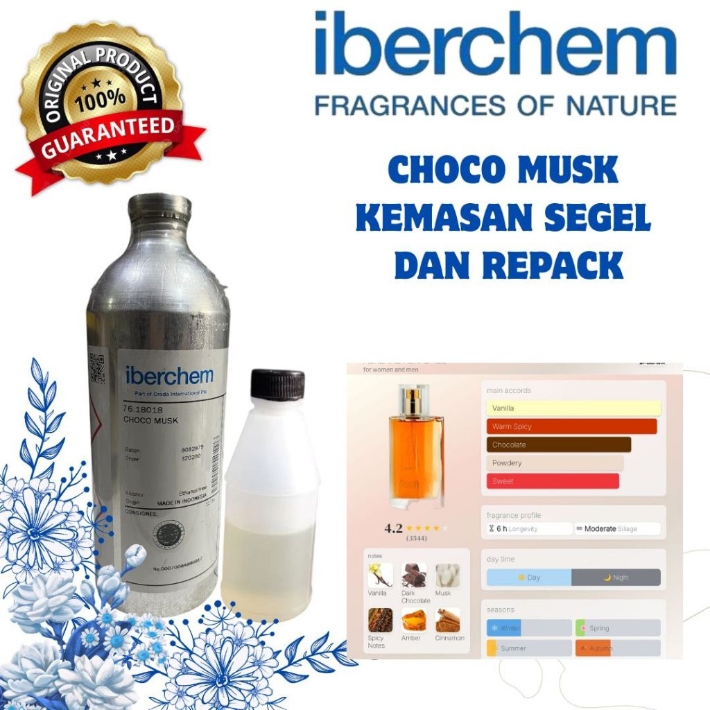 IBERCHEM / CHOCO MUSK / KEMASAN REPACK/ BIBIT MURNI
