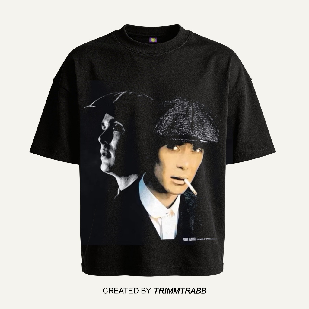 Peaky Blinders Tshirt Overize / Kaos Peaky Blinders Cotton 20s