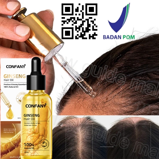 ginseng penumbuh rambut asli 100% penumbuh rambut botak penebal rambut minyak rambut Hair Growth