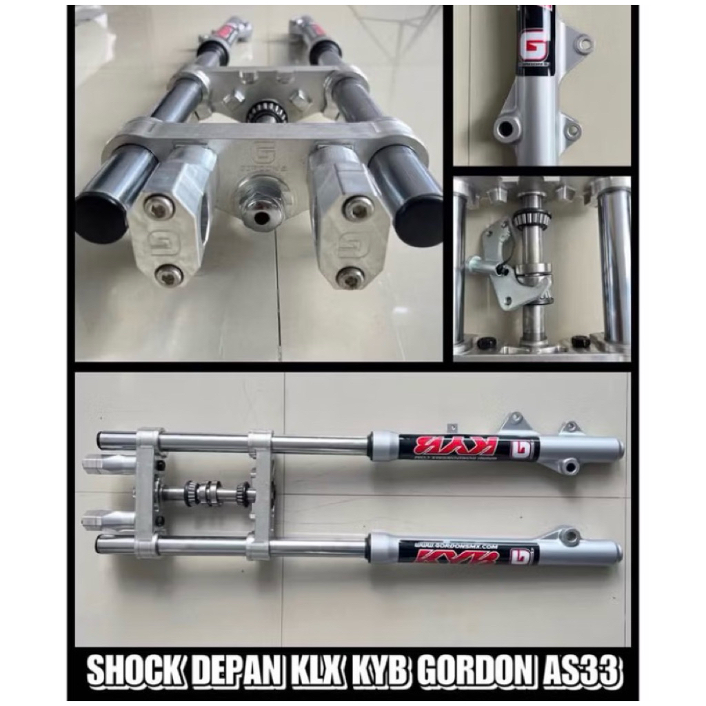 Shock Depan KLX Gordon KYB AS 33 Teleskopik Original