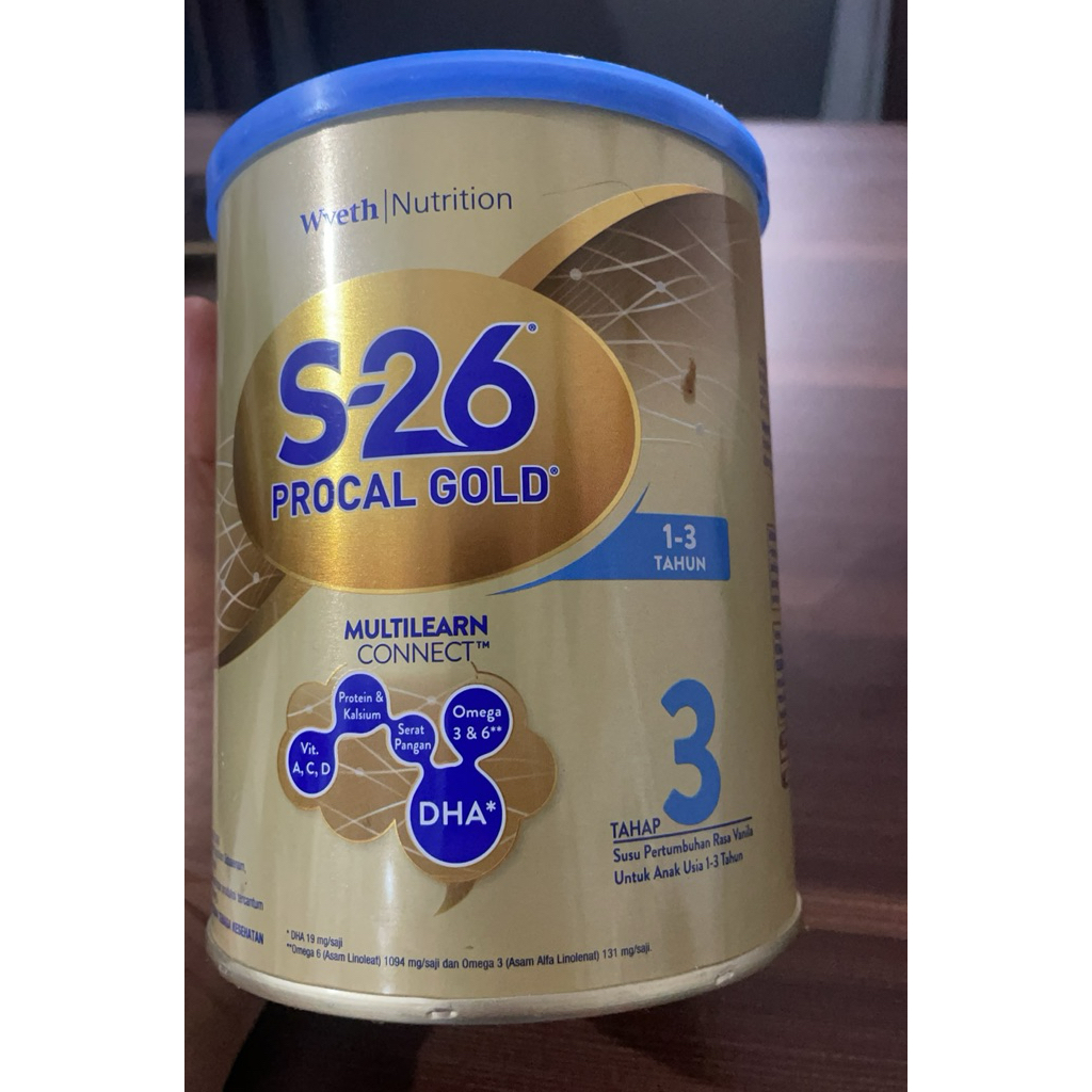 Kaleng bekas Susu s26 400 gr