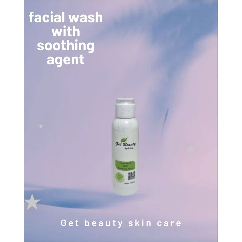 Get Beauty Facial Wash Soothing agent.