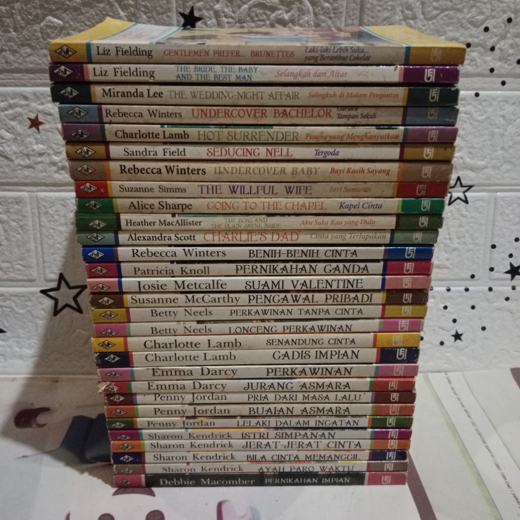 NOVEL ROMANCE TERJEMAHAN BERBAGAI JUDUL TERBITAN GRAMEDIA