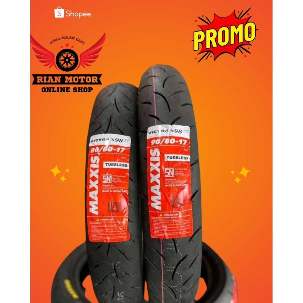 PROMO BAN MOTOR BEBEK TUBLES TUBE TYPE ALL MOTOR BEBEK VEGA SUPRA HONDA BLADE DLL