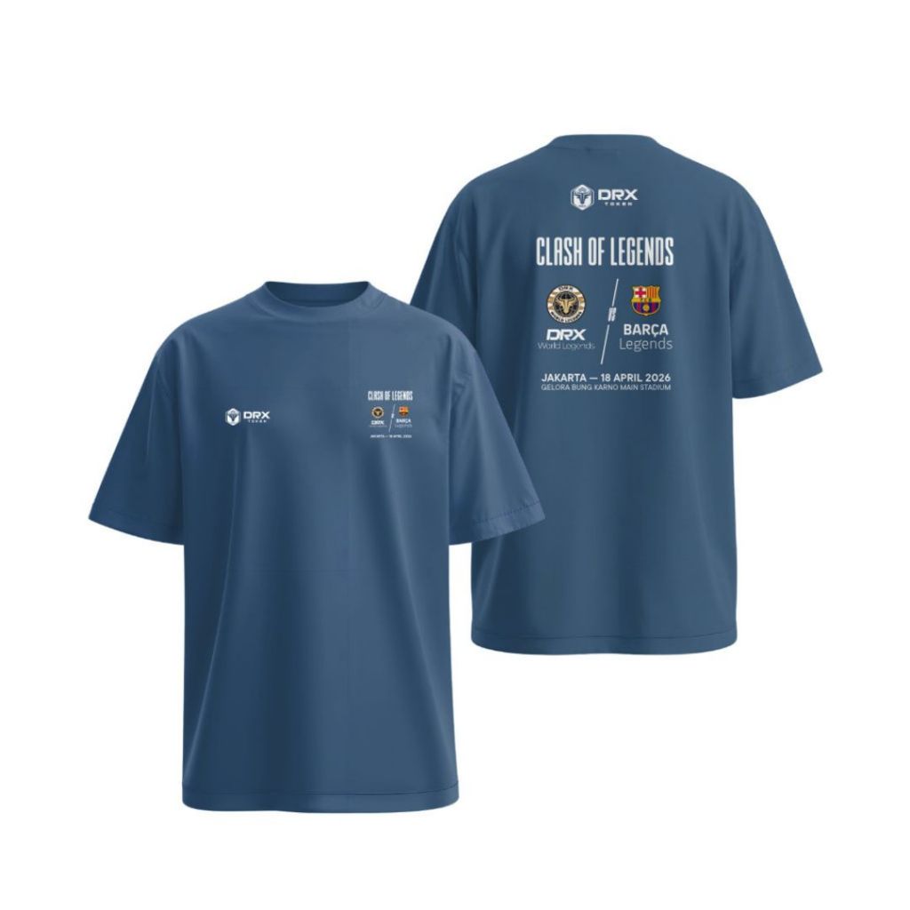 DRX Wear - Clash of Legends Jakarta Official T-Shirt - Blue