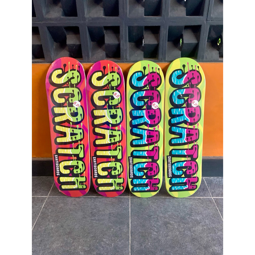 Scratch Deck Skateboard 2026 (No Griptape)