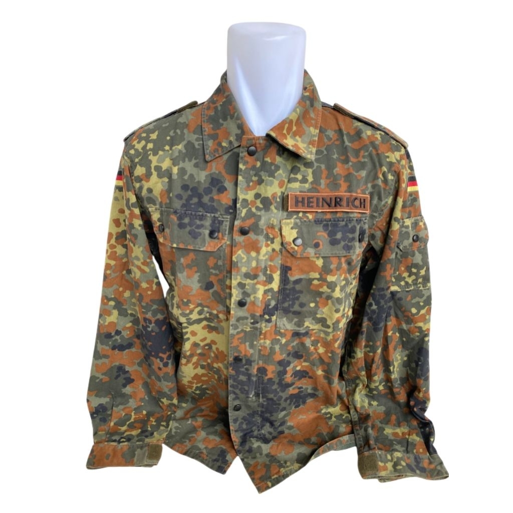 Kemeja BDU Camo Loreng Flecktarn Tentara Jerman Army Original (35)