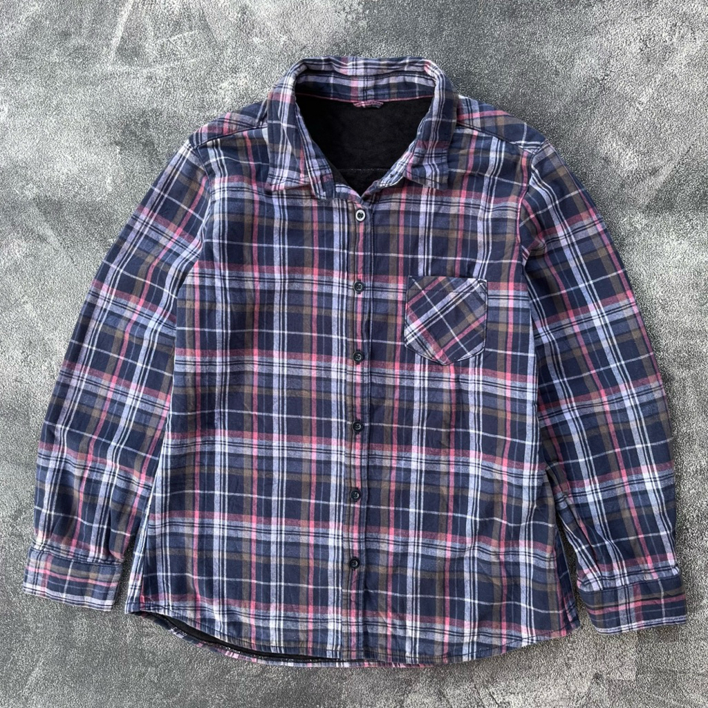 Closshi Flannel Shirt Sherpa